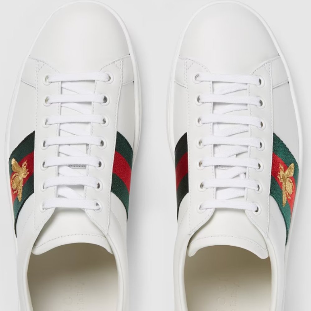 MEN'S Gucci ACE EMBROIDERED SNEAKER